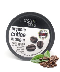 Organic Coffee And Sugar Body Scrub 250ml