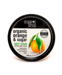 Organic Orange Sugar Body Scrub 250ml 4680007210129 1024x1024