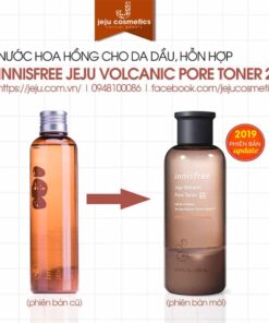 Jeju Cosmetics Innisfree Jeju Volcanic Pore Toner Mau Moi 5 Min