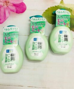 Sữa Rửa Mặt Tạo Bọt Hada Labo Gokujyun Hatomugi Bubble Face Wash 3 Min