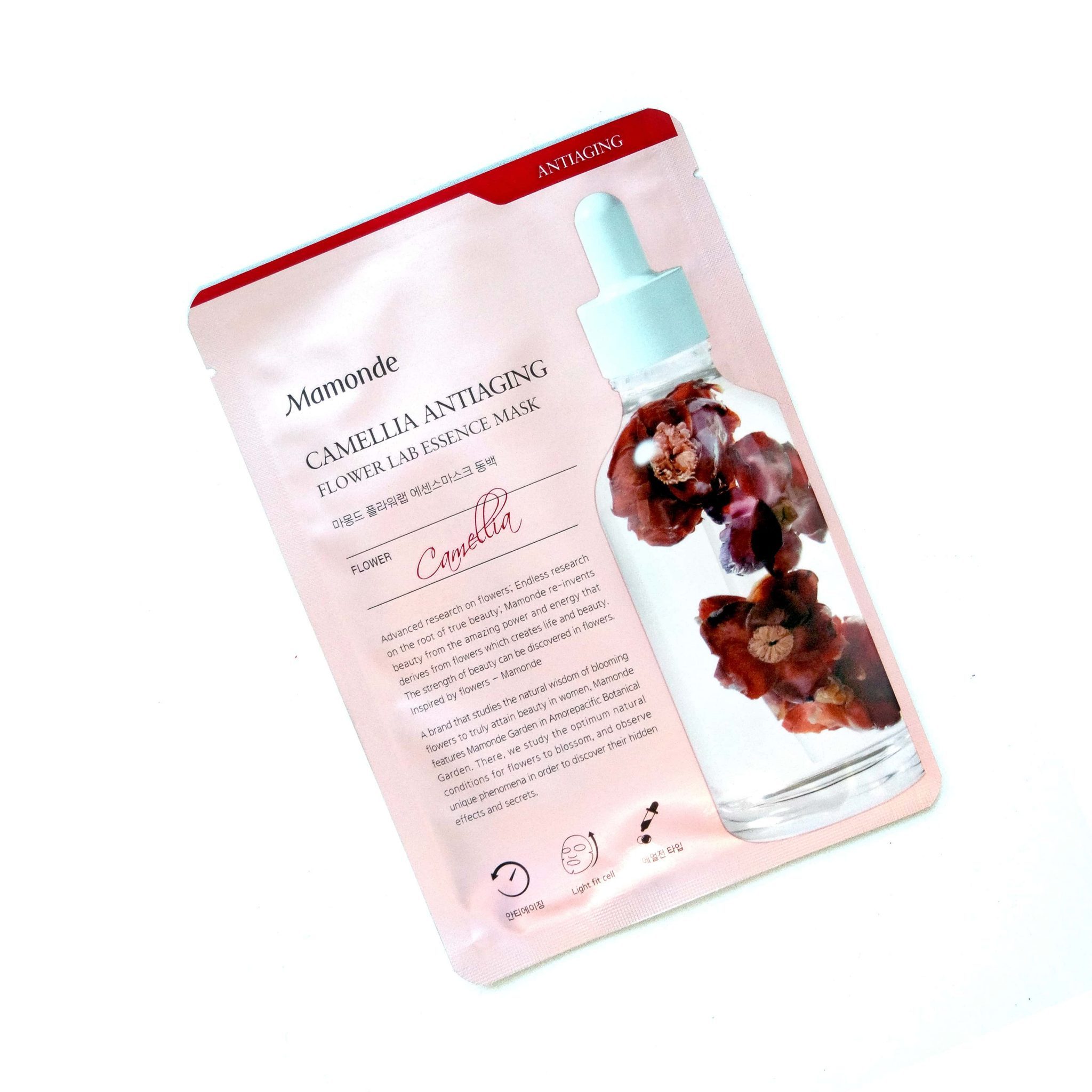 Mamonde Camellia Antiaging Flower Lab Essence Mask Review Min Min
