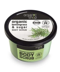 Organic Shop Provence Lemongrass Body Scrub 250 Ml Min